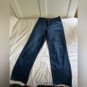 Levi’s Ribcage Straight Ankle Size 28